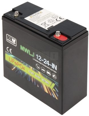AKUMULATOR 12.8V/24AH/LIFEPO4-MWLJ MW Power