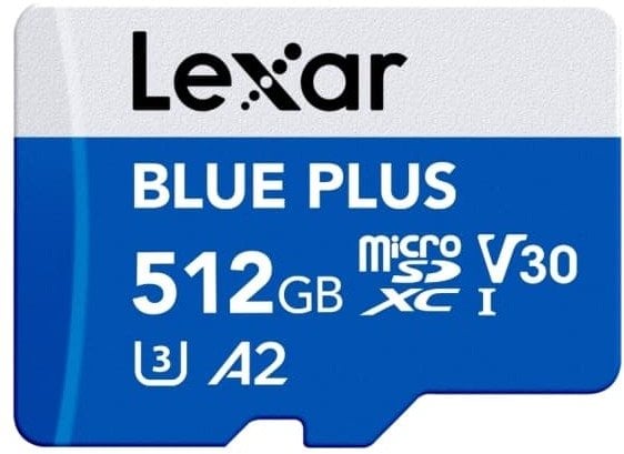 Karta Lexar MEMORY Micro SDXC 512GB UHS-I/W/A LMSBLPL512G-BNANG