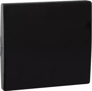 Efapel EFAPEL APOLO KLAWISZ DO ŁĄCZNIKA 1-2-BIEGUNOWEGO UNIWERSALNEGO LUB ZWIERNEGO CZARNY POŁYSK 50601 TPT