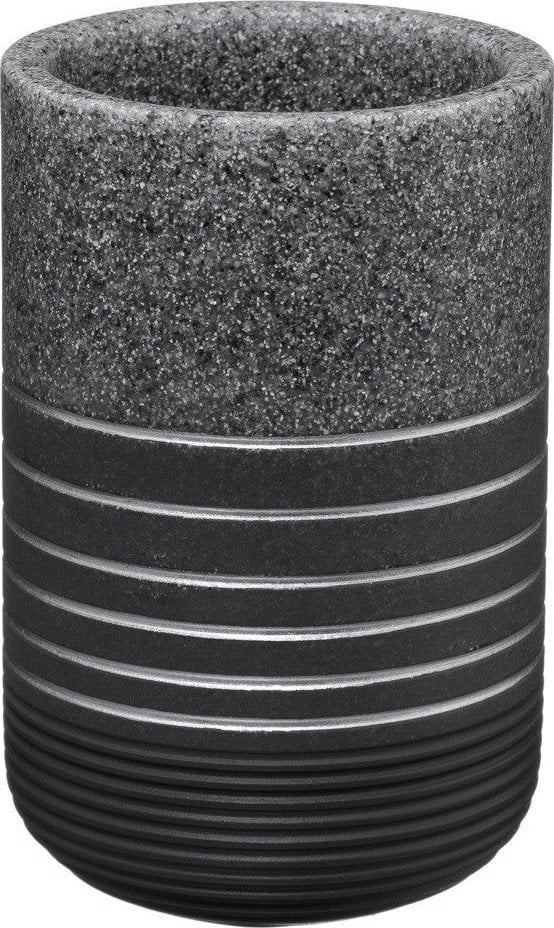 5five Kubek na szczoteczki do mycia zębów SILV, kolor antracytowy