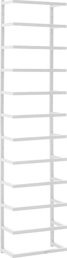 Elior Biała industrialna drabinka na ręczniki - Metari 4X