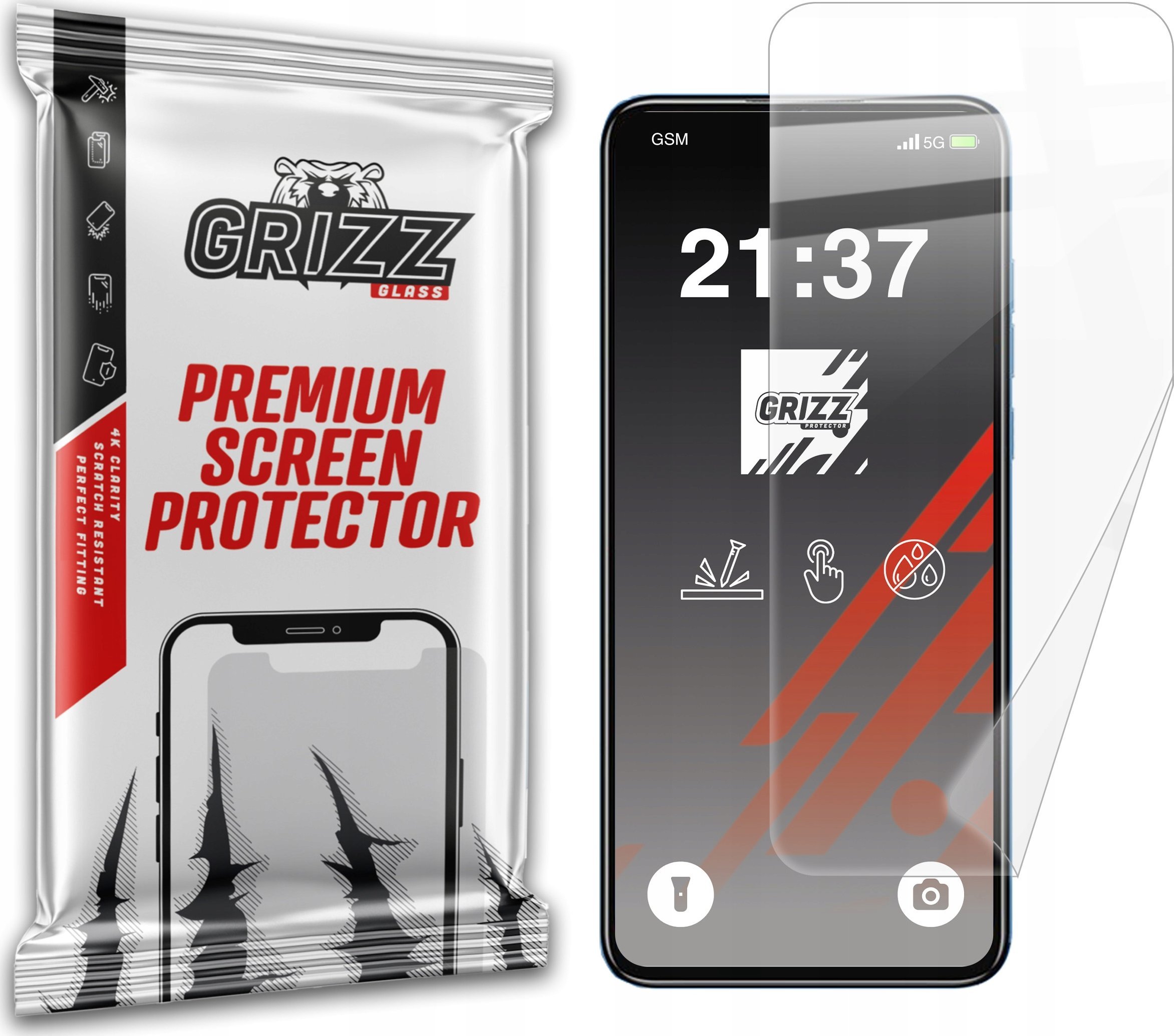 GrizzGlass Folia ceramiczna GrizzGlass CeramicFilm do Oukitel C57S