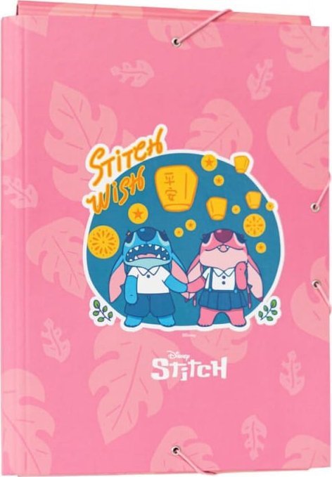 Harry Potter Disney Stitch - Folder / teczka z gumką A4 (24 x 34 cm)