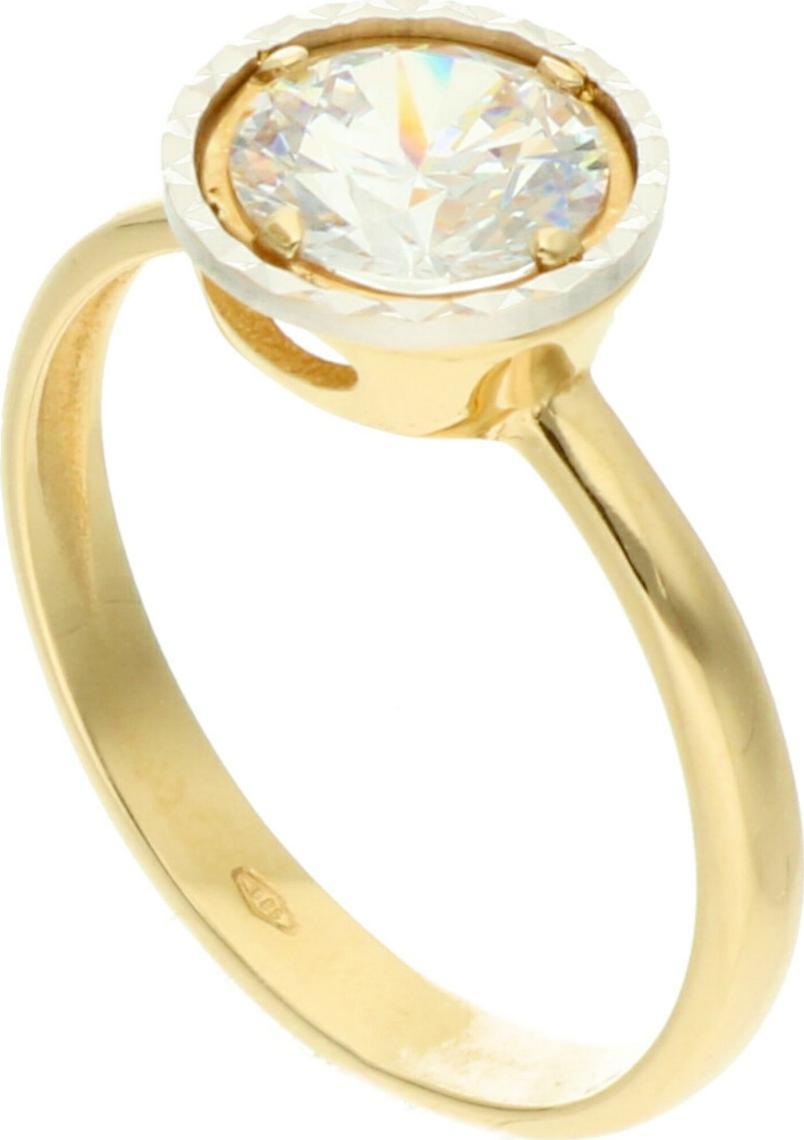 Rosanto Złoty pierścionek z cyrkonią roz. 16 585 14k