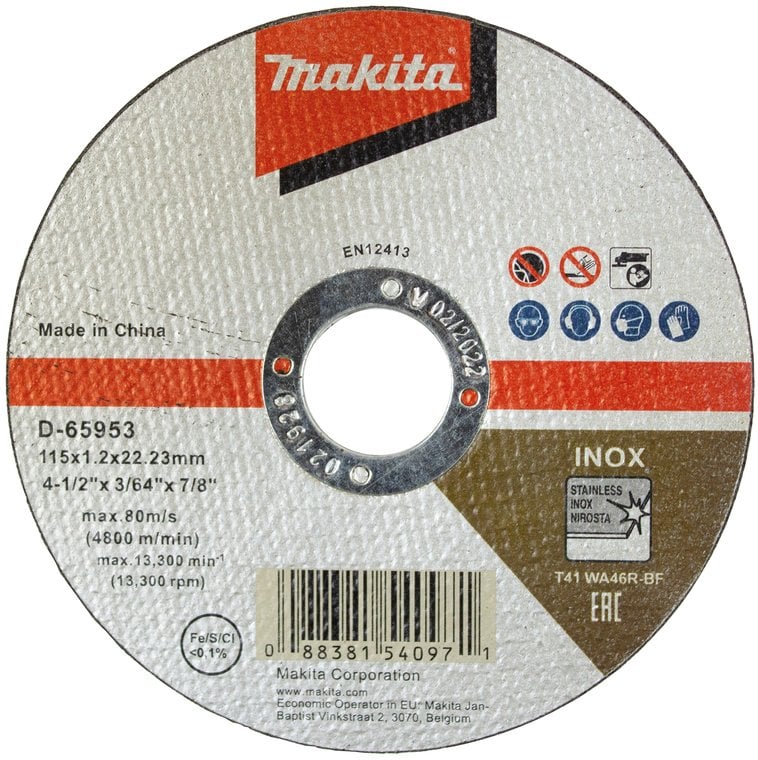 Makita Tarcza tnąca 115x1,2mm INOX