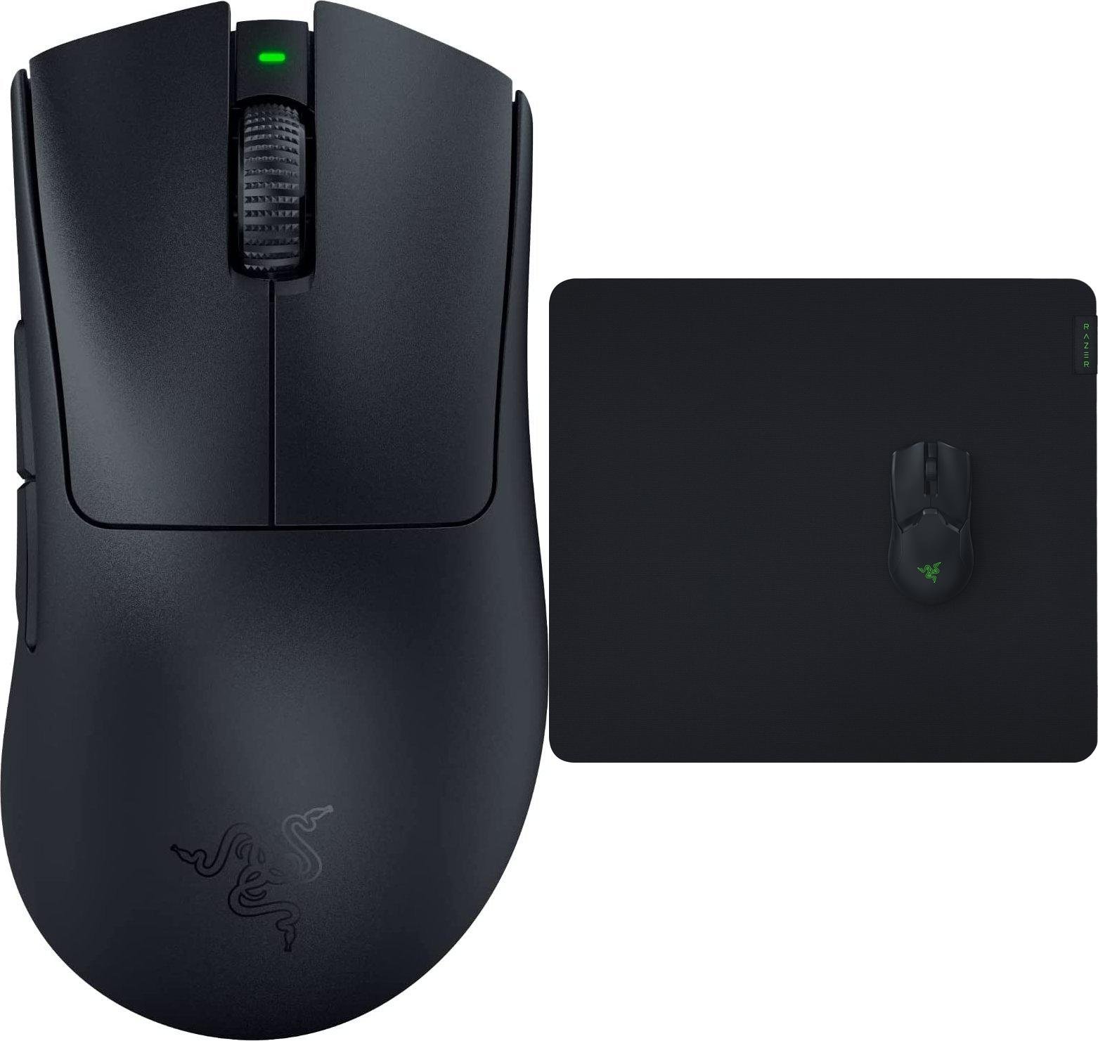 Mysz Razer DeathAdder V3 Pro (RZ01-04630100-R3G1) + Podkładka Razer Gigantus V2 L (RZ02-03330300-R3M1)