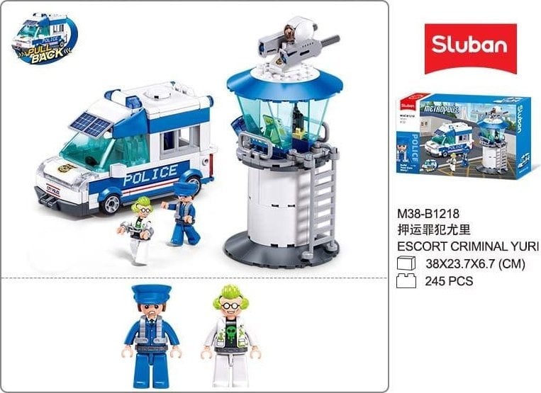 Sluban TOY CONSTRUCTOR 245PCS M38-B1218