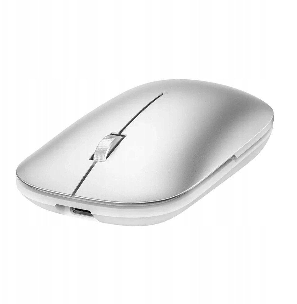 WiWU - Bezprzewodowa mysz komputerowa WiMiCE Dual Mode WM110 - srebrna