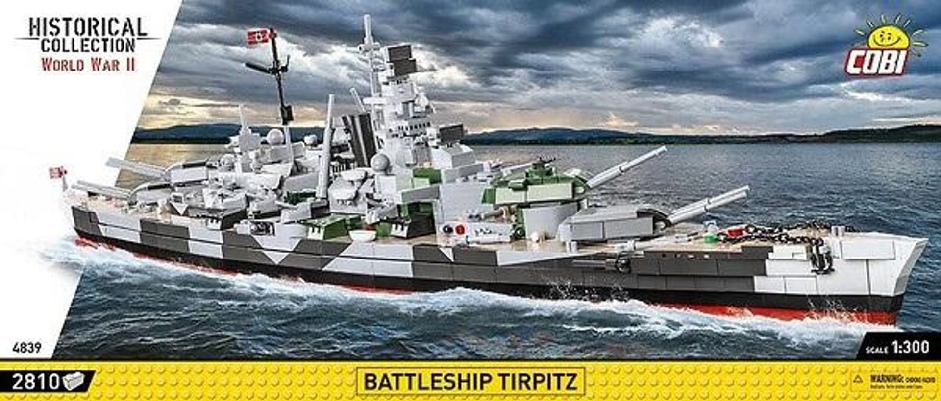 Cobi Historical Collection Battleship Tirpitz