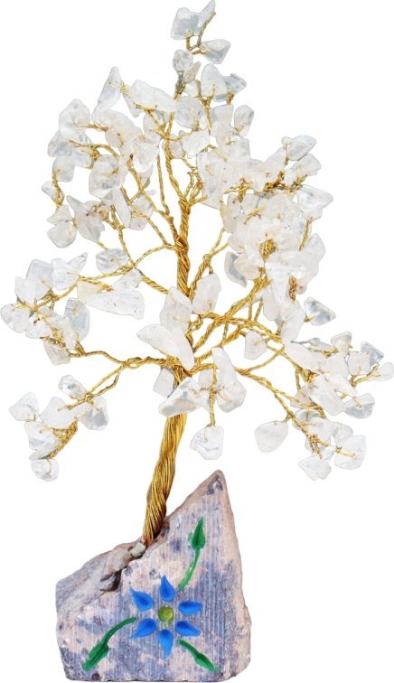 Art-Pol Drzewko z kamieniami szlachetnymi - Kwarc | 160 kamieni