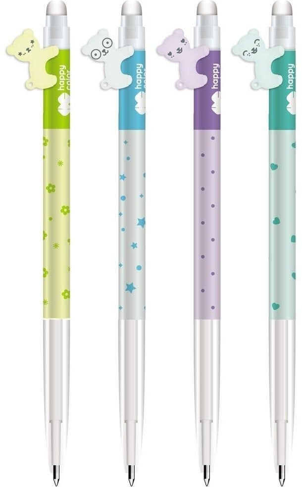 Długopis wymazywalny Hello Bears 0,5mm nieb(12szt)