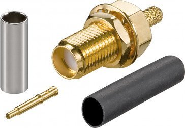 Goobay Złącze zaciskowe RP-SMA - Typ kabla RG 174/RG 316