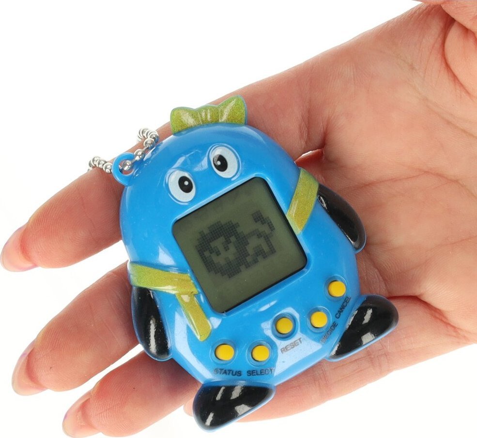 Zabawka Tamagotchi elektroniczna gra zwierzątko niebieskie