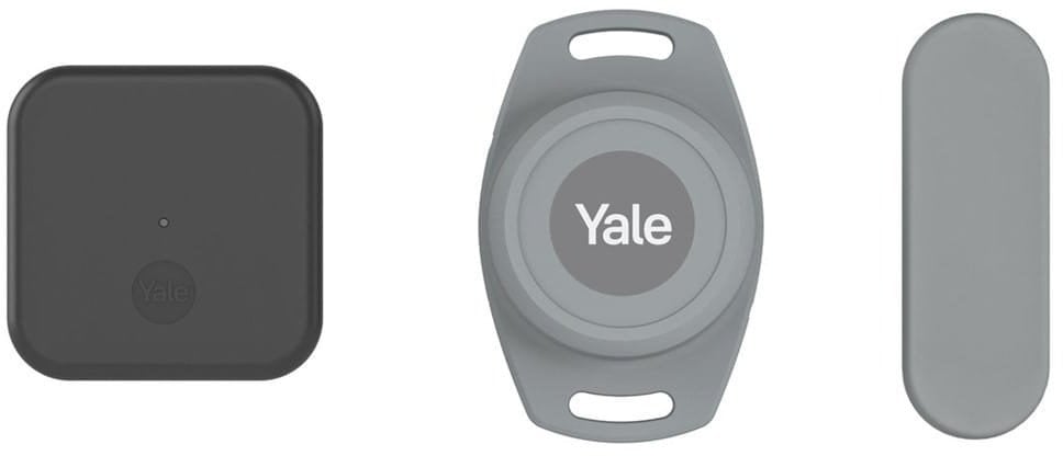 Yale Inteligentny sterownik do bram 1x Smart Opener , 1x Door Position Sensor, 2x Dodatkowy kabel, 2x Taśma instalacyjna