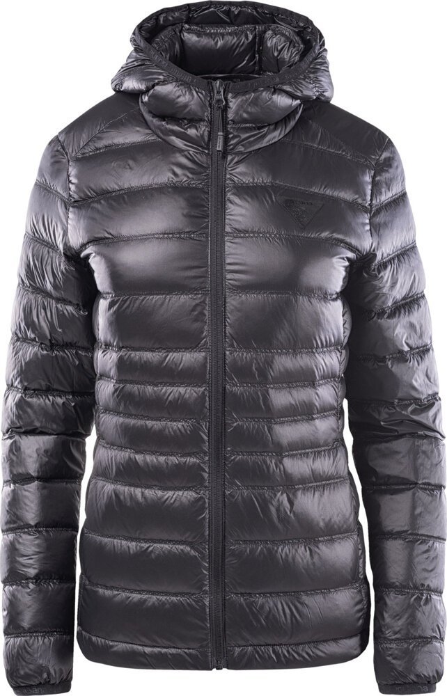 Iguana Damska kurtka pikowana puchowa wypełnienie puch kaczy pierze Iguana Marcha W czarny rozmiar L