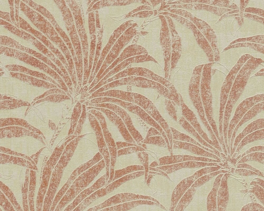 WALLPAPER 395013 BROWN LEAVES (12)