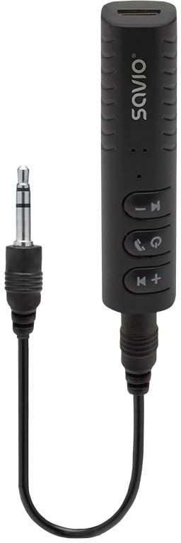 Adapter bluetooth Savio TR-11/B minijack 3,5mm czarny