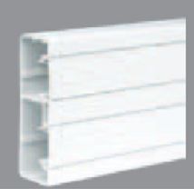 Kontakt-Simon Kanał kablowy dwukomorowy Cabloplus PVC 160x55mm czysta biel (TK12122/9)