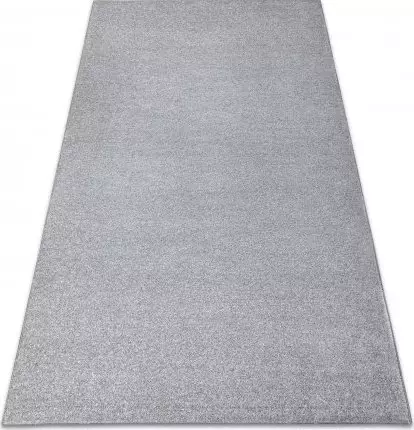 Dywany Łuszczów DYWAN - WYKŁADZINA INDUS srebrny 91 gładki, melanż, 200x400 cm