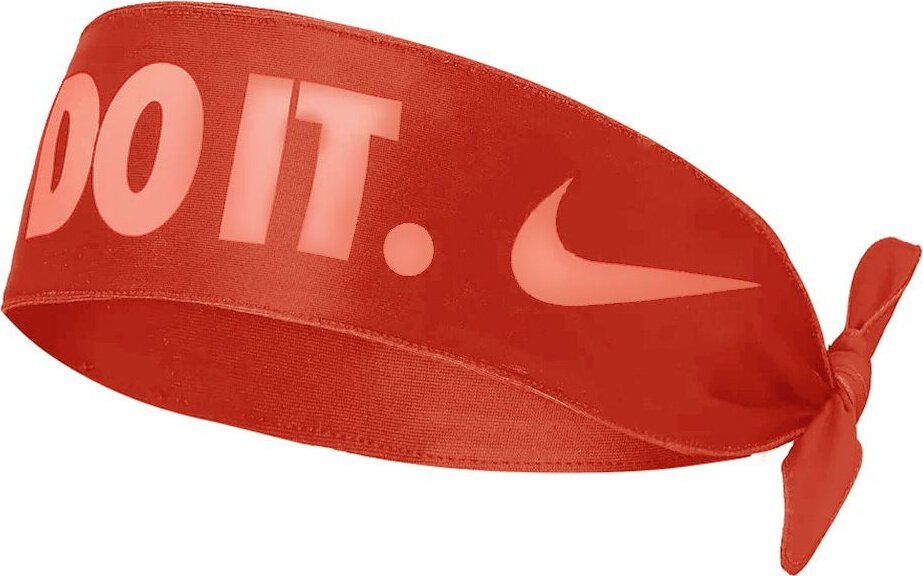 Nike Opaska na głowę Nike Dri-Fit Tie czerwona N1003463643OS