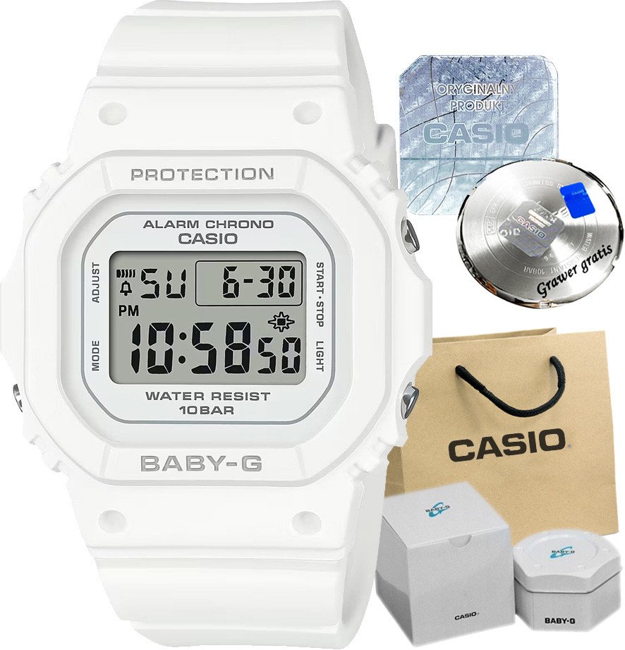 Zegarek damski Casio BABY-G ROSE-7 z GRAWEREM