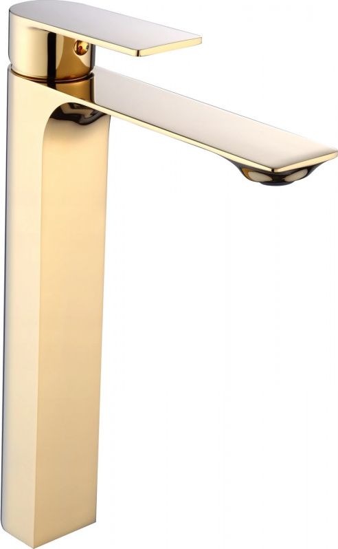 Bateria umywalkowa Mexen Alexa stojąca złoty