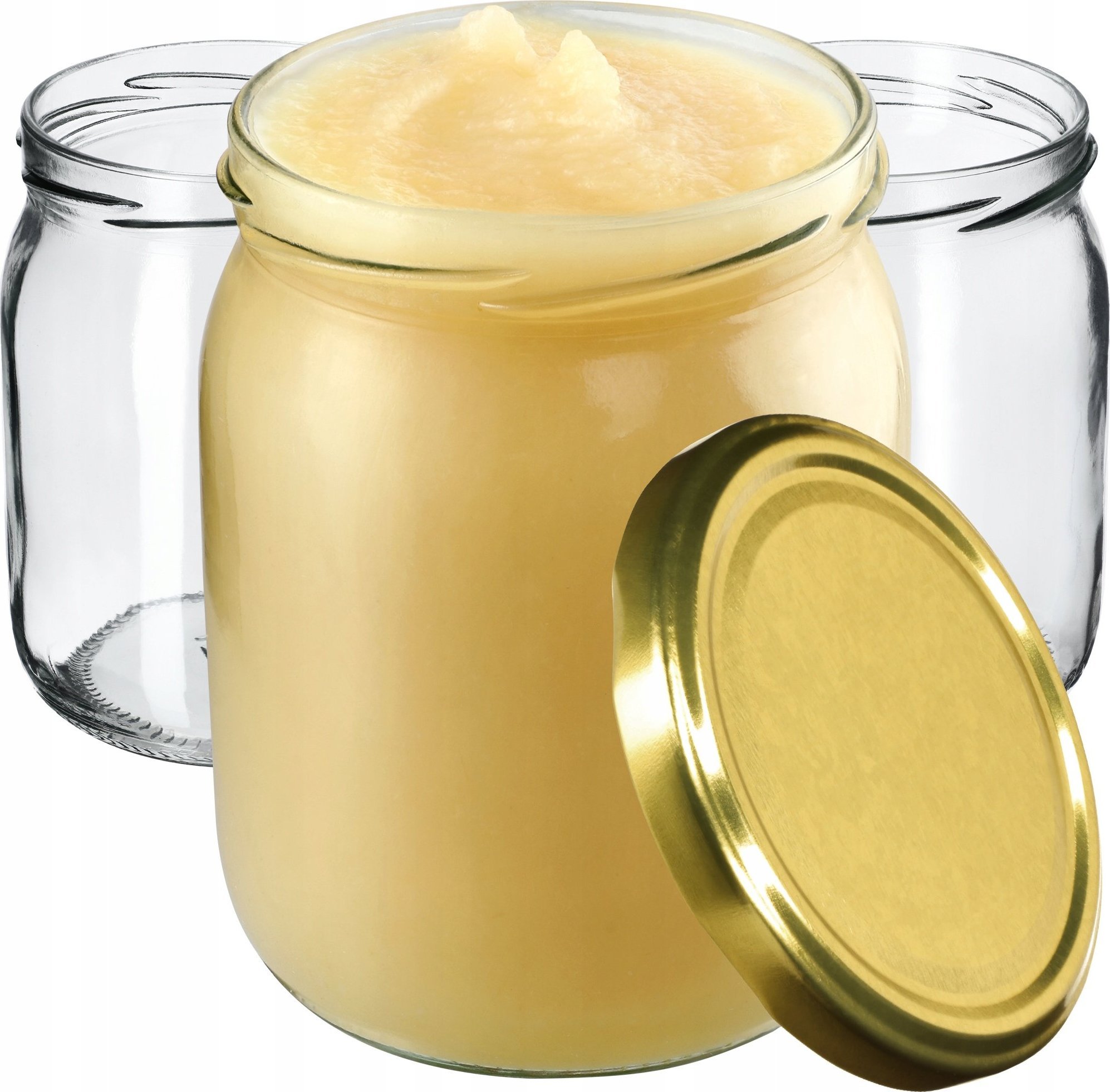 Kadax 8x Słoik Szklany 540ml Słoiki Dżem + Wieczko fi82