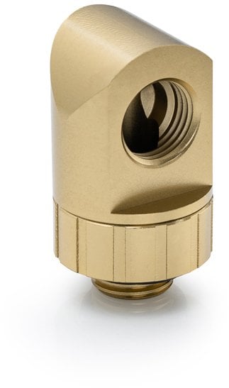 BitsPower Bitspower Artemis Złącze 90 stopni obrotowy stardust gold