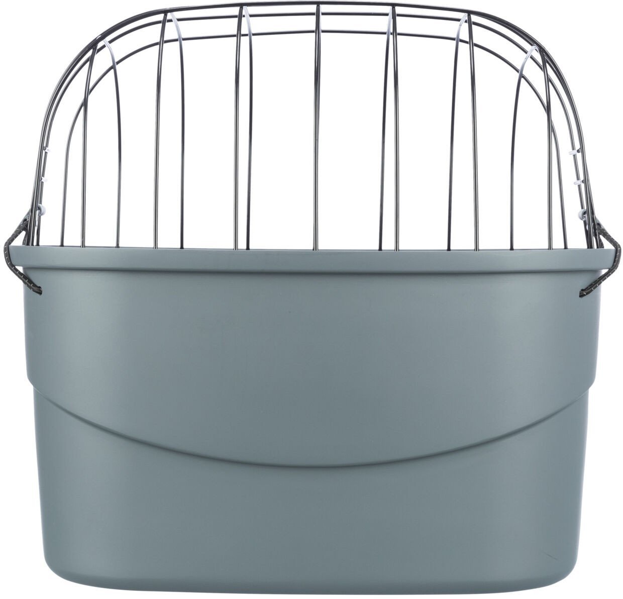 TRIXIE 13096, Front, Bicycle basket, Plastic, Grey, 5 kg, 420 mm