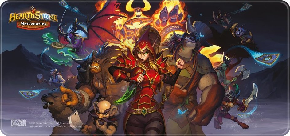 Podkładka FS Holding Ltd Hearthstone: Mercenaries XL (FBLMPHSMERCEN21XL)