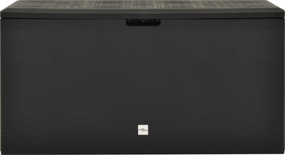 Skrzynia ogrodowa vidaXL 290 l Antracyt