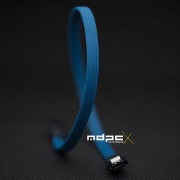 MDPC-X Oplot kabla SATA Sleeve Medium Akwamarynowy 1m (SL-SA-AQ)