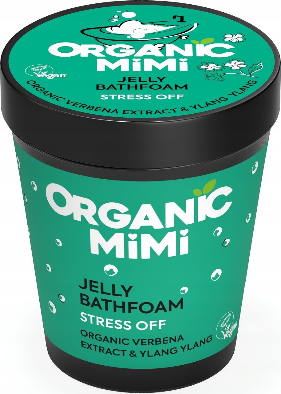 Organic Mimi Pianka do kąpieli Stress Off Werbena i Ylang 200ml