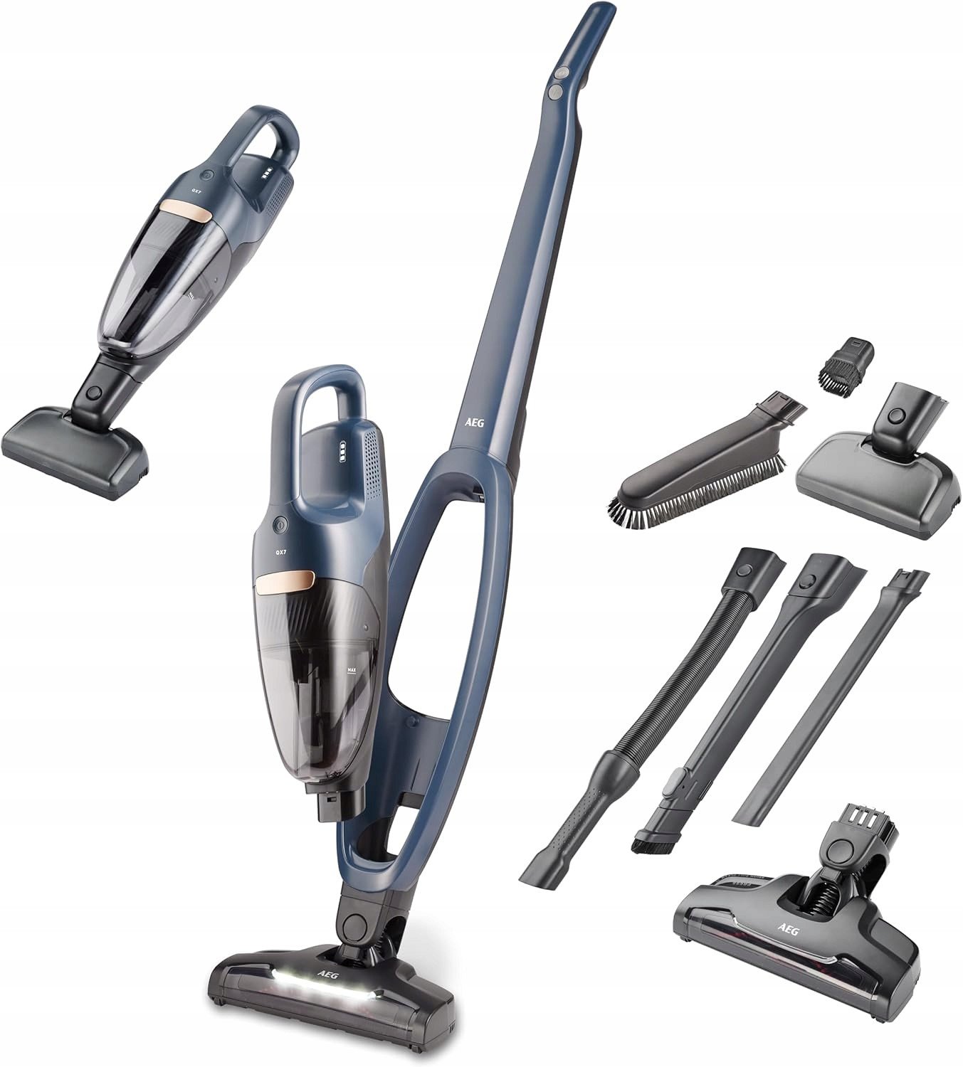 AEG Odkurzacz bezprzewodowy 2w1 50 min pracy 21,6 V zestaw akcesoriów nowy