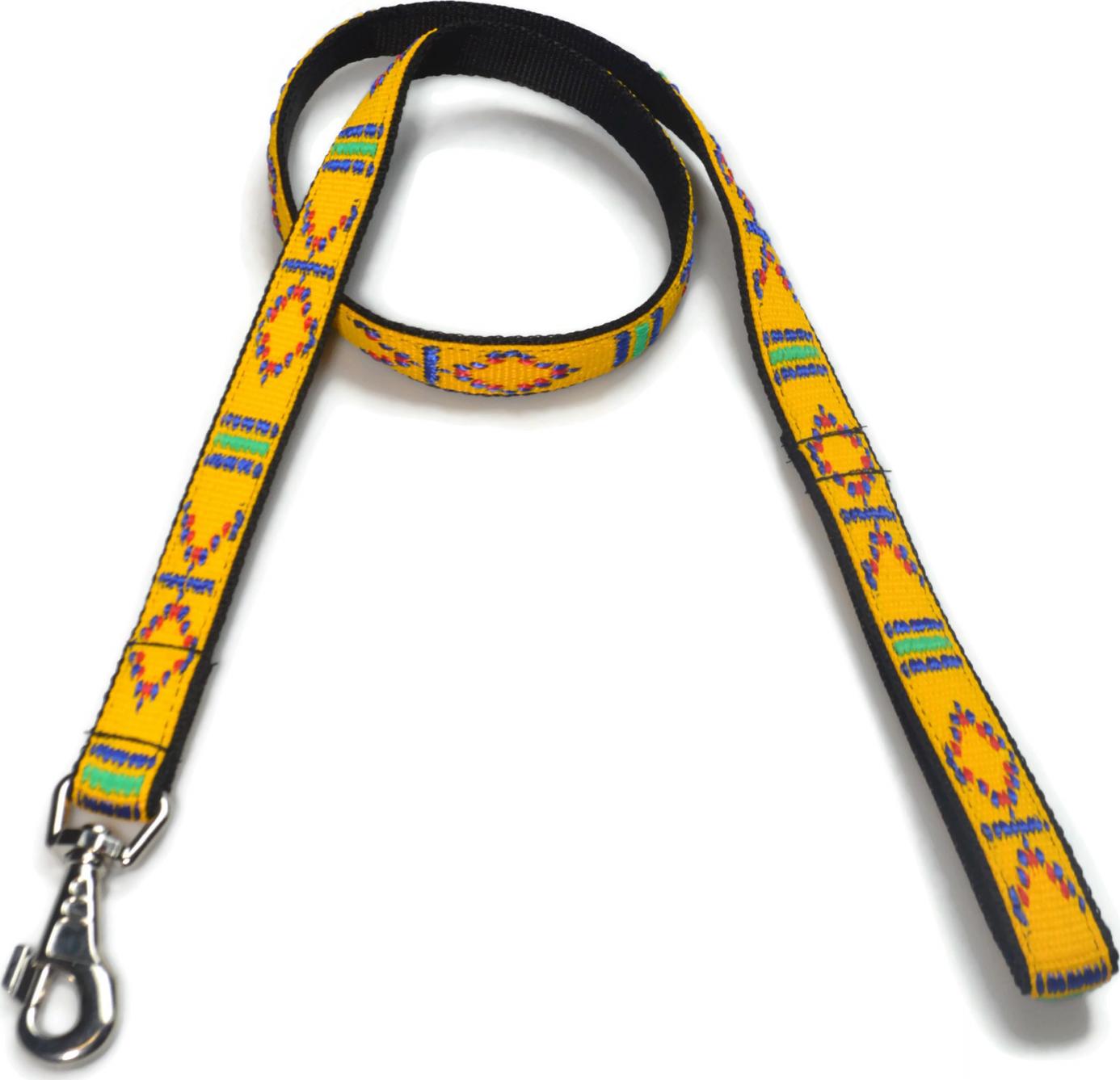 Alizoo Podwójna smycz dla psa indiańska 25mm/130cm - ALIZOO