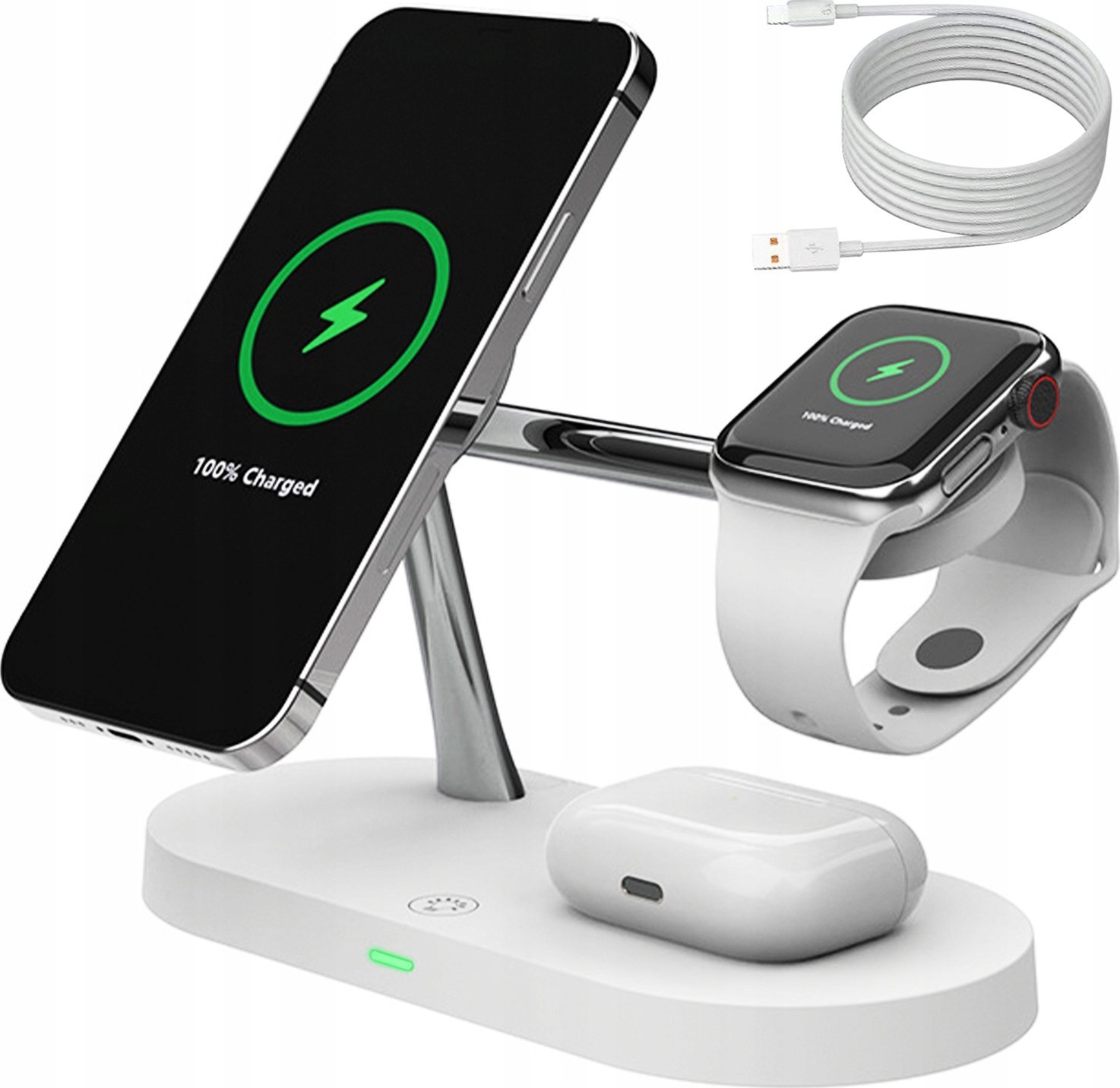 STACJA ŁADUJĄCA 5w1 ZHX-WA27 BIAŁA