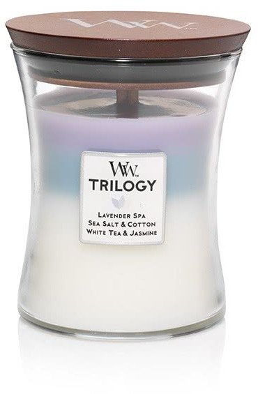 Świeca Zapachowa WW Trilogy EVENING LUXE duża drewniany knot