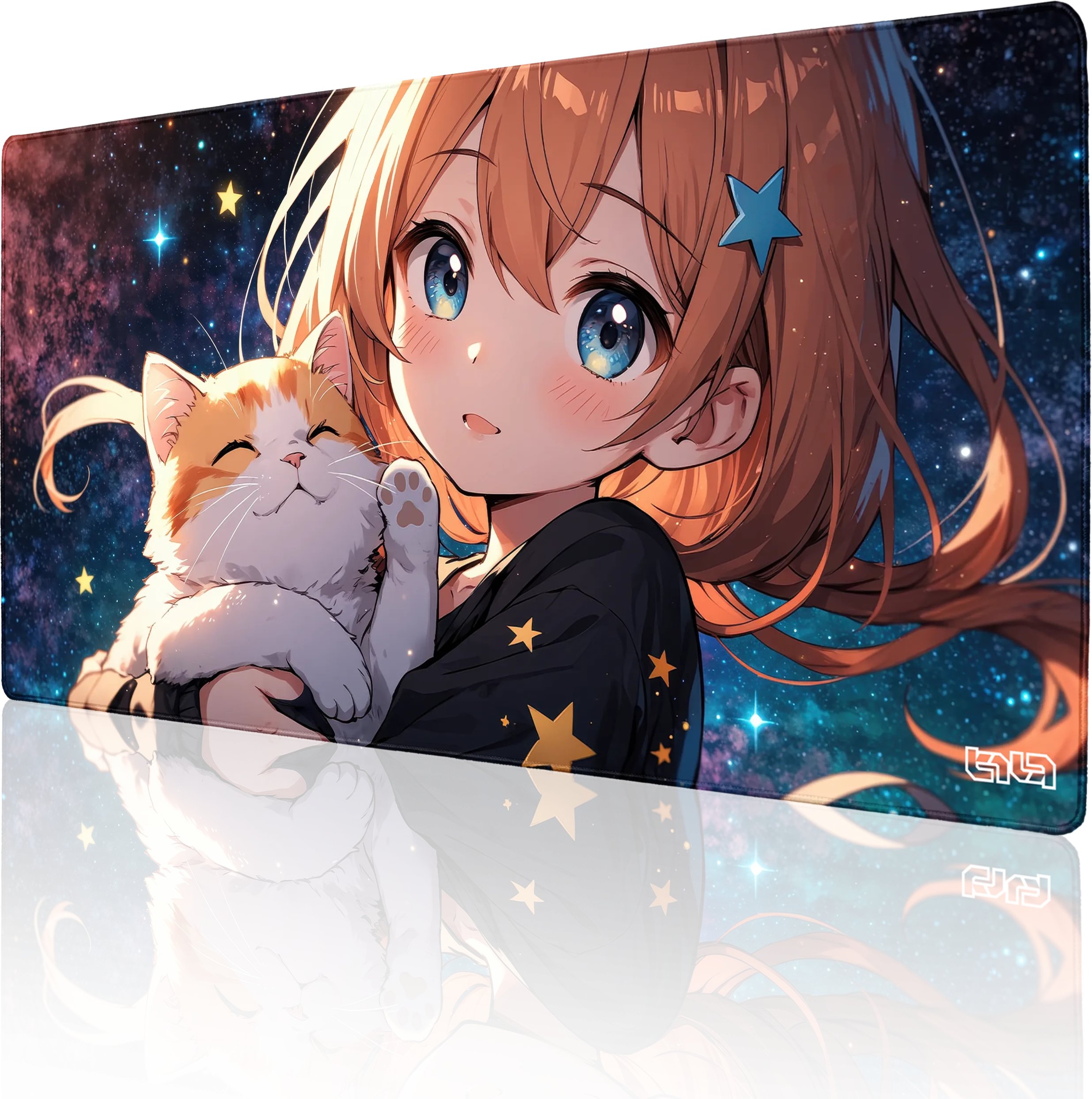 DUŻA PODKŁADKA POD MYSZKĘ Kocie Przytulanki 100x50 TILT Duża XXL Na biurko