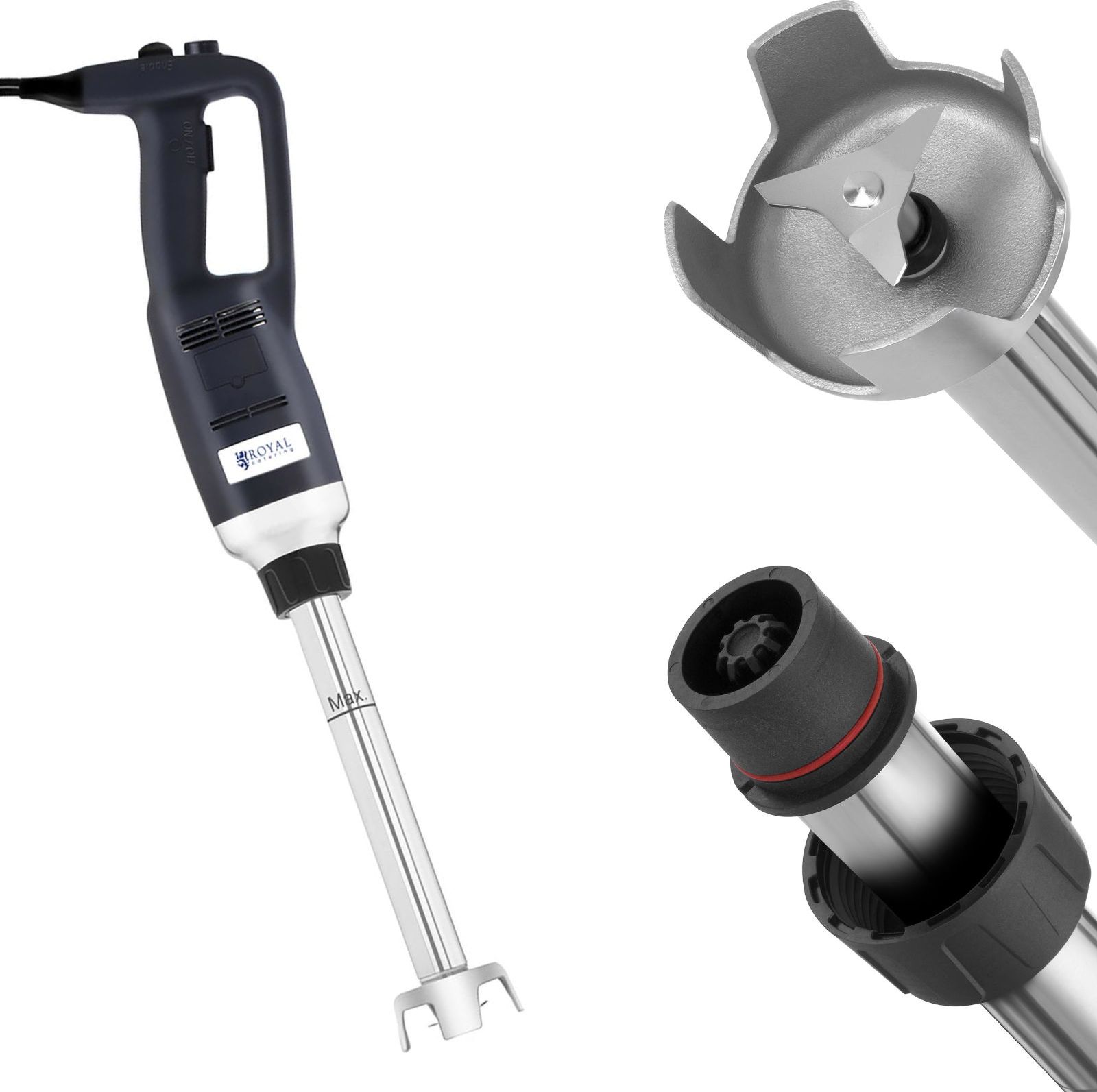 Royal Catering Mocny mikser blender robot ręczny dł. ramienia 300mm 500W 230V Royal Catering