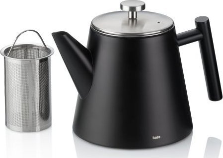 Kela Dzbanek do herbaty, 1,0 l, śred. 11,5 x 15 cm, czarny / Kela