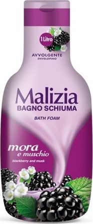 Malizia Płyn do kąpieli Jeżyna i białe piżmo 1000ml