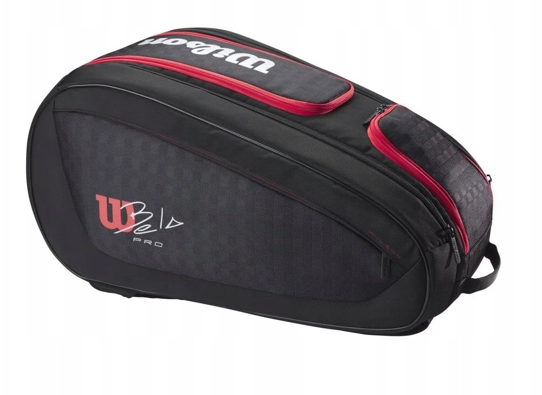 WILSON BELA SUPER TOUR PADEL BLACK WR8910801001 (097512941006)
