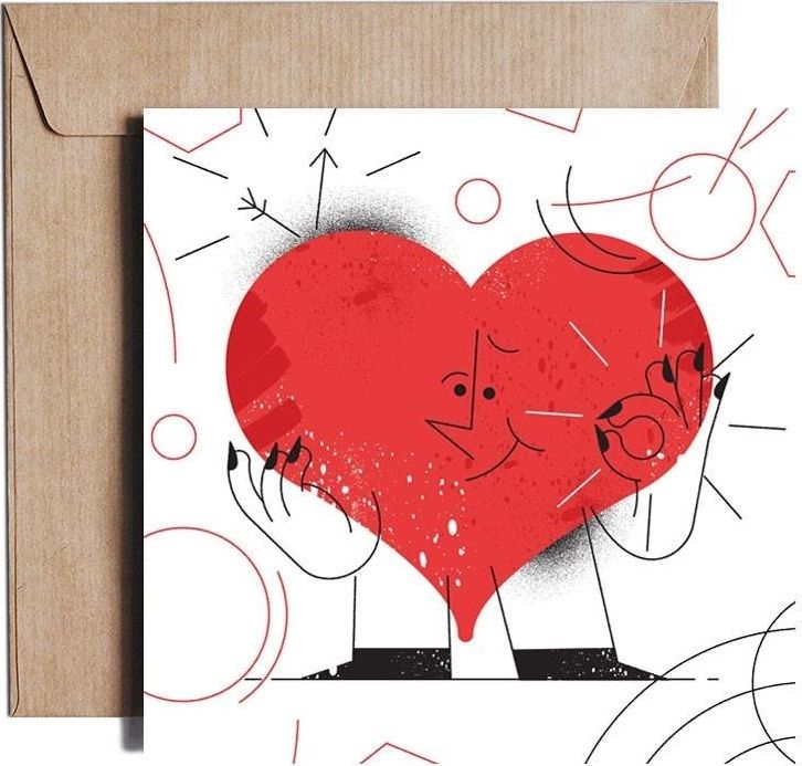 Pieskot Karnet kw Heart Monster JST07