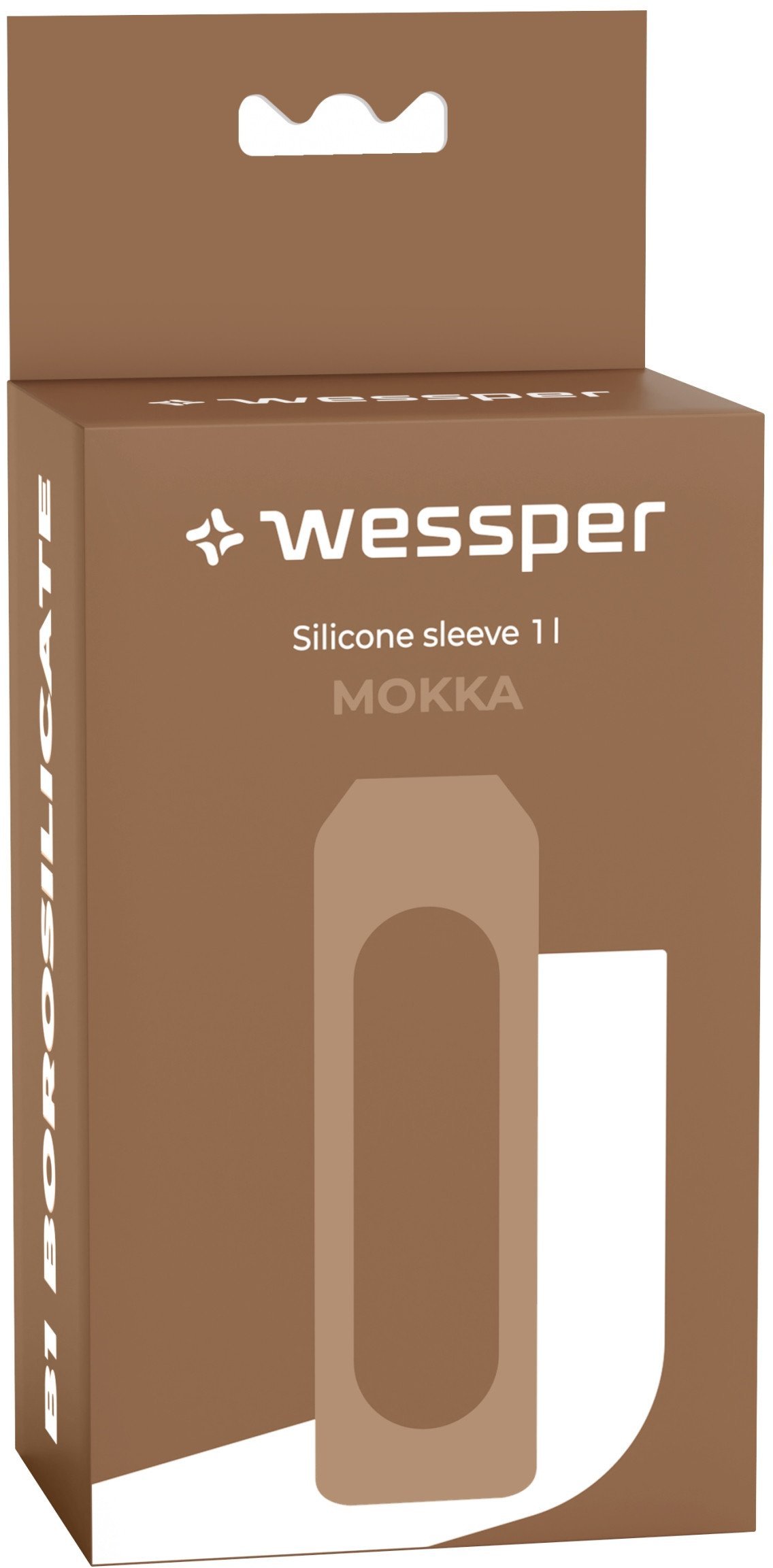 Silikonowa nakładka dla WE260 1000ml Wessper B1 Borosilicate Mokka (SS-MOK-WES260-NEW)
