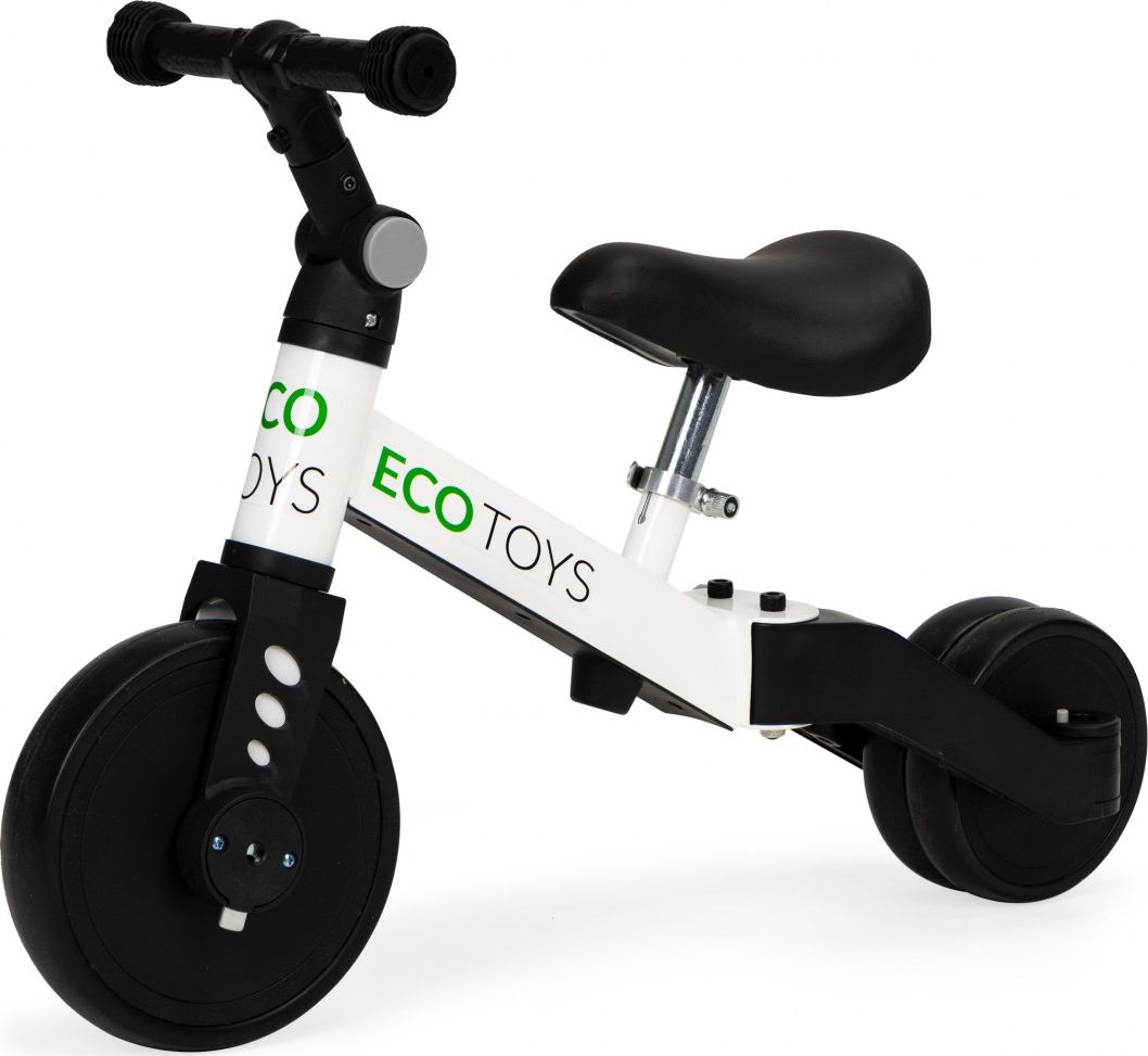 Ecotoys Rowerek trójkołowy biegowy 2w1 z pedałami Ecotoys