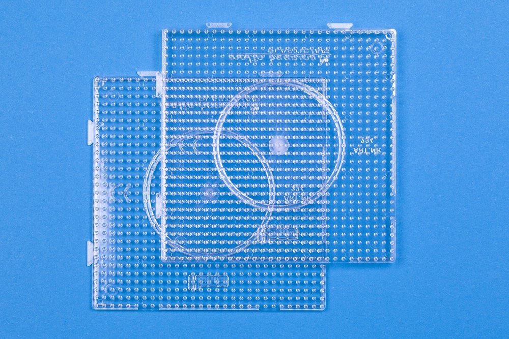 Hama Beads Hama stiftplade 2stk 234 15x15cm transparent