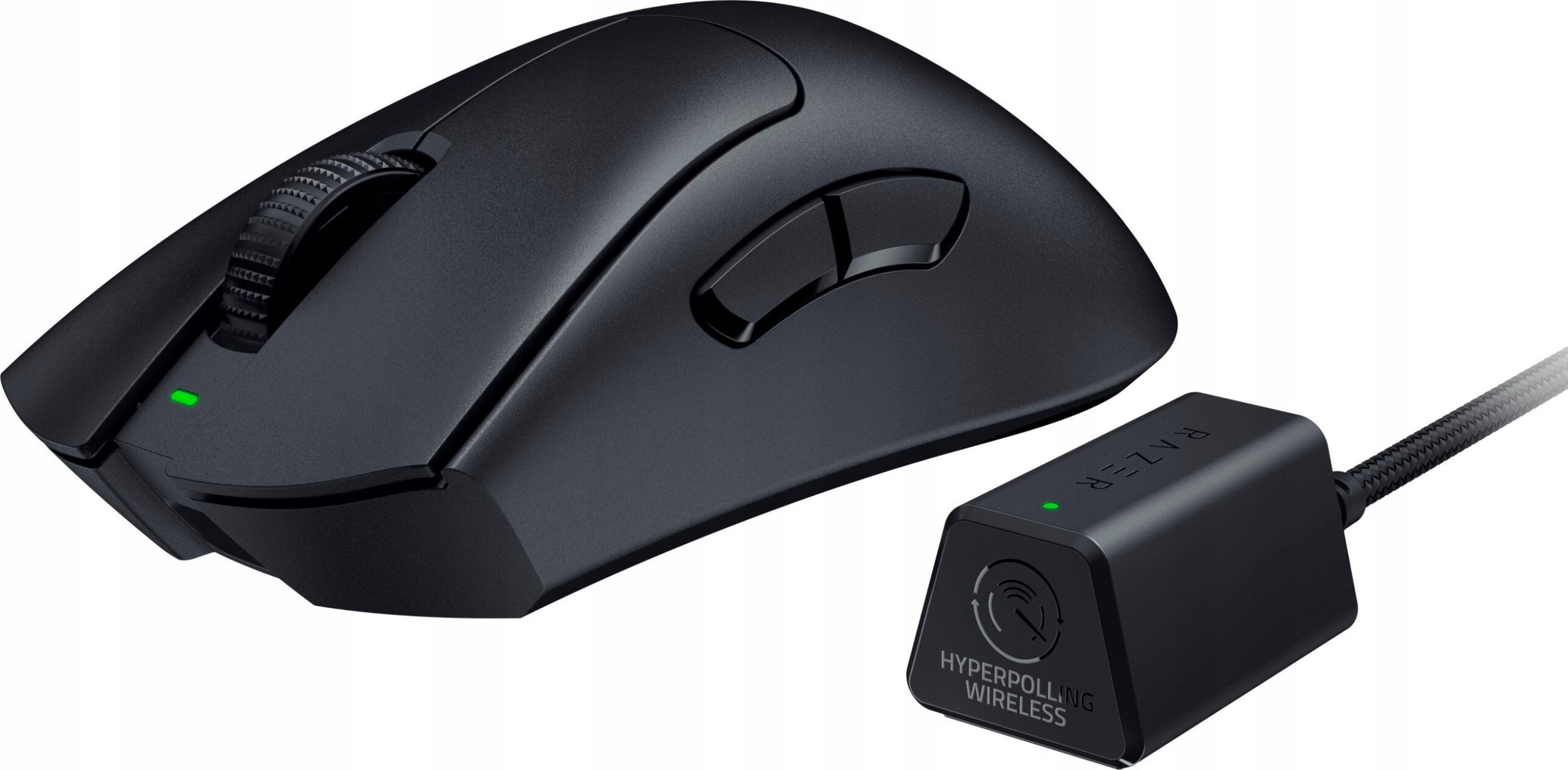 Mysz Razer DeathAdder V3 Pro + HyperPolling Dongle (RZ01-04630300-R3WL)