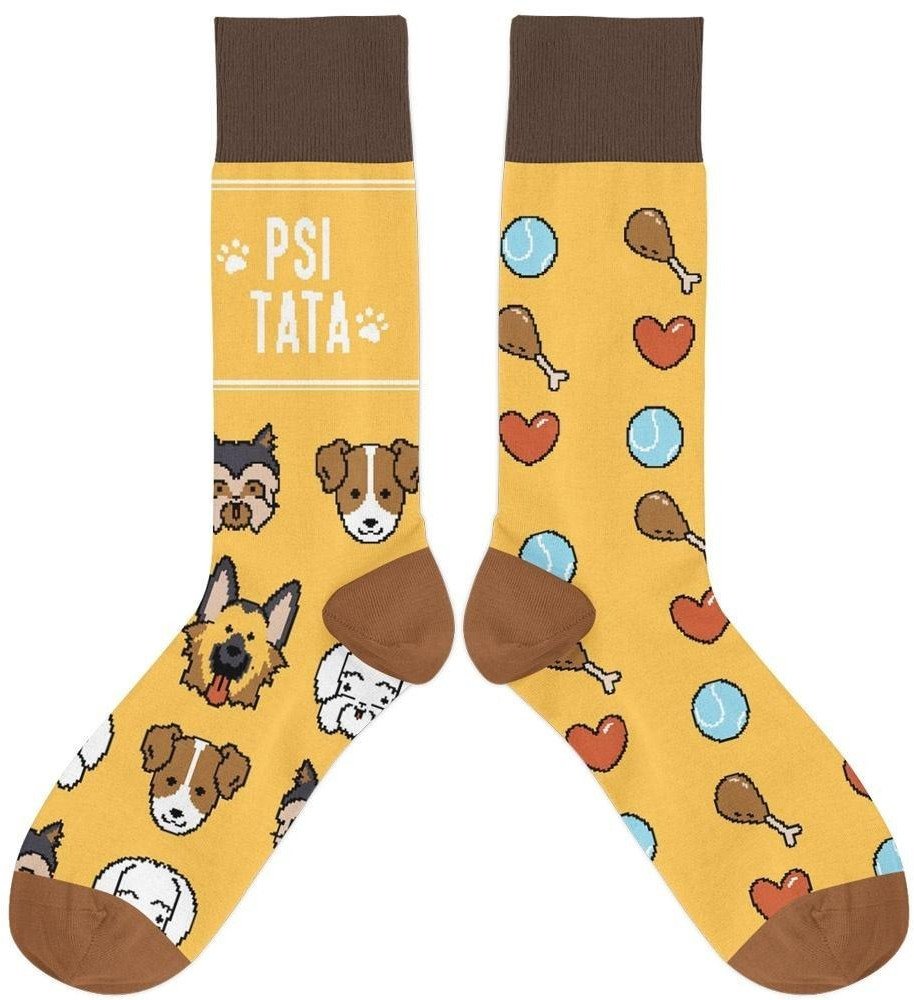 Skarpetki Psi tata rozm. 42/46