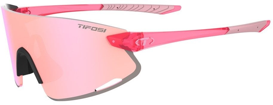 Okulary TIFOSI VOGEL XC crystal pink (1 szkło Pink Mirror 13% transmisji światła) (NEW 2025)