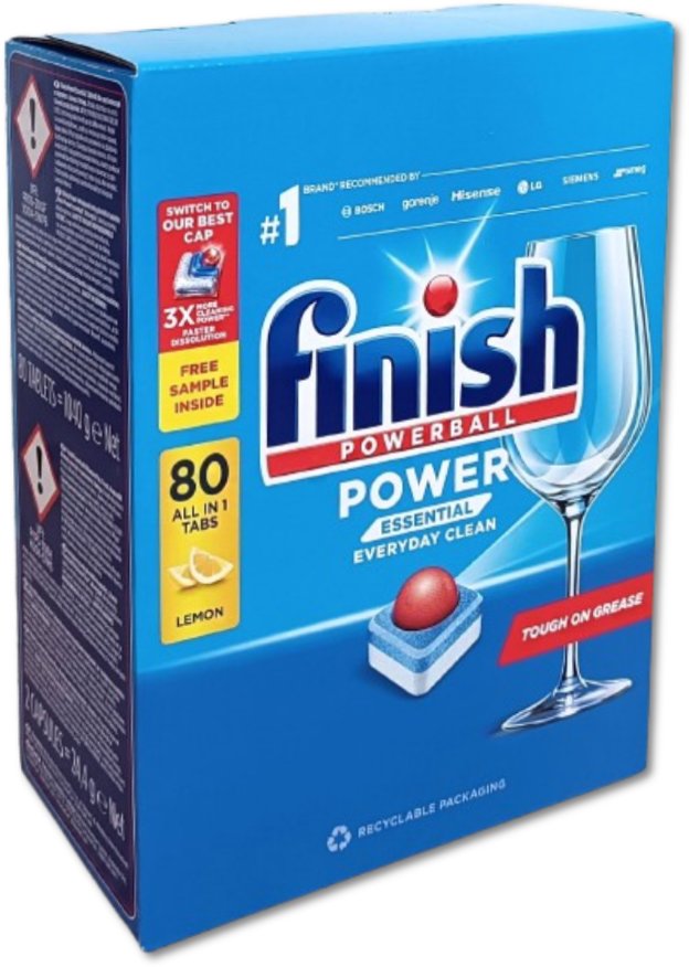 Tabletki do zmywarki Finish Power Essential 80szt
